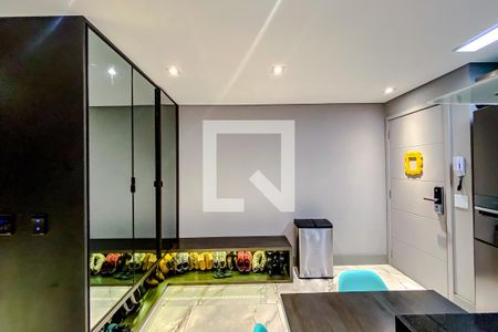Sala de apartamento à venda com 1 quarto, 81m² em Vila Regente Feijó, São Paulo