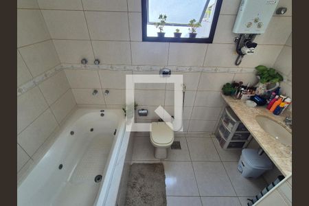 Banheiro da Suíte de apartamento à venda com 3 quartos, 195m² em Recreio dos Bandeirantes, Rio de Janeiro