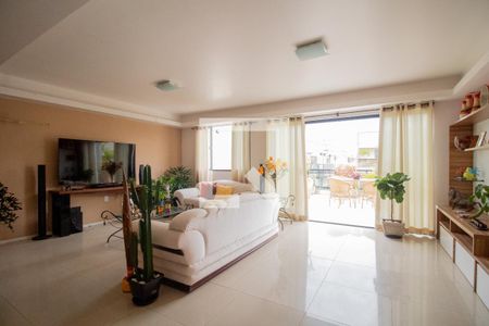 Sala  de apartamento à venda com 4 quartos, 195m² em Recreio dos Bandeirantes, Rio de Janeiro