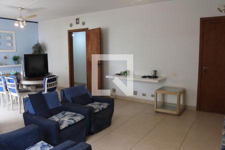 Sala de apartamento para alugar com 4 quartos, 199m² em Jardim Tres Marias, Guarujá