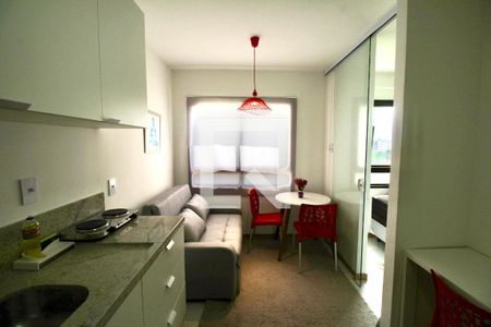 Sala/Cozinha de apartamento para alugar com 1 quarto, 31m² em Federação, Salvador