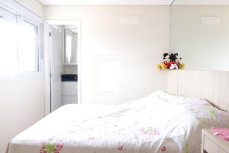 Suite 1 de apartamento à venda com 2 quartos, 71m² em Vila Assunção, Santo André