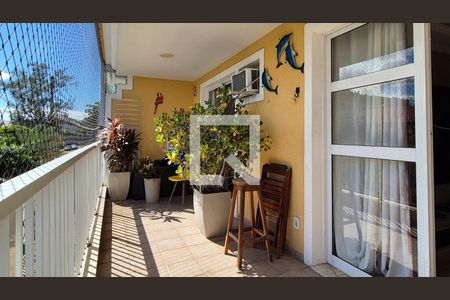 Varanda de apartamento para alugar com 2 quartos, 90m² em Recreio dos Bandeirantes, Rio de Janeiro