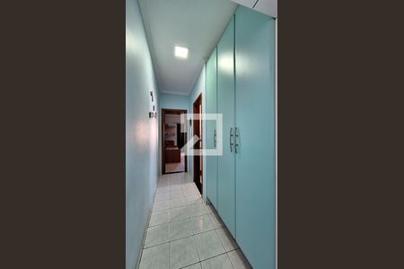 Corredor do Quarto de apartamento para alugar com 1 quarto, 43m² em Guilhermina, Praia Grande