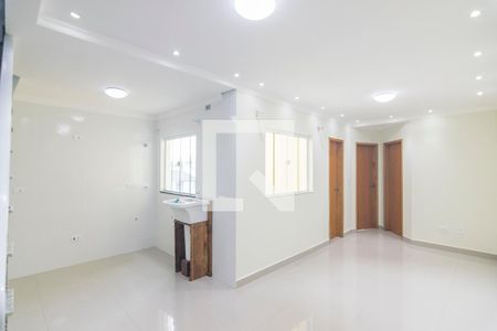 Sala de apartamento à venda com 2 quartos, 110m² em Vila Curuca, Santo André