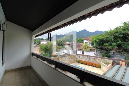 Varanda da sala de casa à venda com 3 quartos, 350m² em Anil, Rio de Janeiro