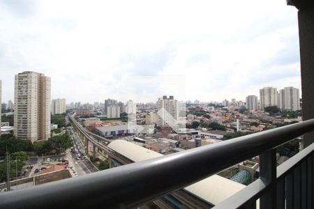 Varanda da Sala de apartamento à venda com 1 quarto, 28m² em Vila Independência, São Paulo