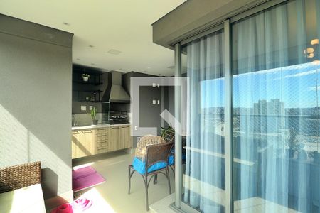 Sala - Varanda de apartamento à venda com 3 quartos, 153m² em Jardim, Santo André