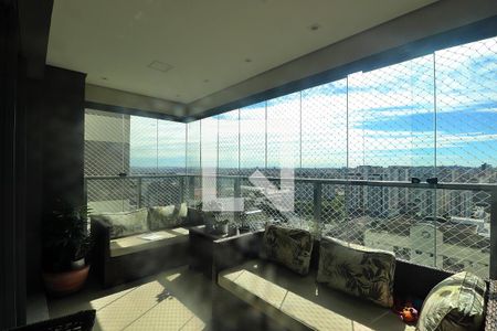 Sala - Varanda de apartamento à venda com 3 quartos, 153m² em Jardim, Santo André