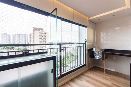Varanda  de apartamento à venda com 2 quartos, 51m² em São Pedro, Osasco