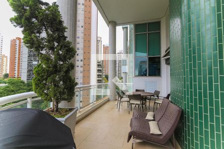 Varanda da Sala de apartamento para alugar com 2 quartos, 230m² em Jardim Fonte do Morumbi, São Paulo