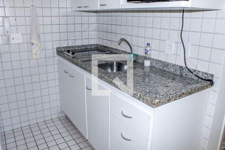 Cozinha  de kitnet/studio para alugar com 1 quarto, 27m² em Perdizes, São Paulo