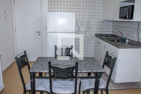 Cozinha  de kitnet/studio para alugar com 1 quarto, 27m² em Perdizes, São Paulo