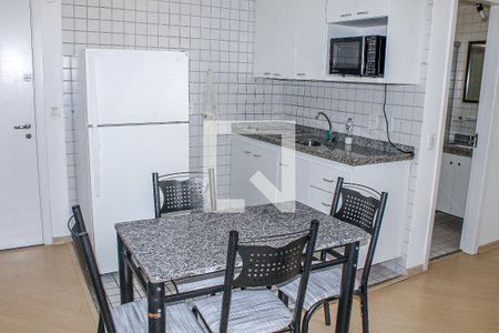 Cozinha  de kitnet/studio para alugar com 1 quarto, 27m² em Perdizes, São Paulo