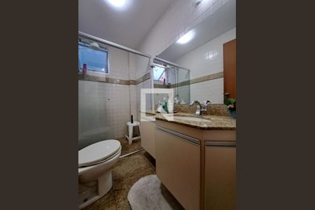 Banheiro Social de apartamento à venda com 3 quartos, 93m² em Buritis, Belo Horizonte