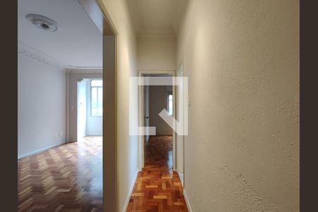 Corredor de apartamento para alugar com 3 quartos, 110m² em Rio Comprido, Rio de Janeiro