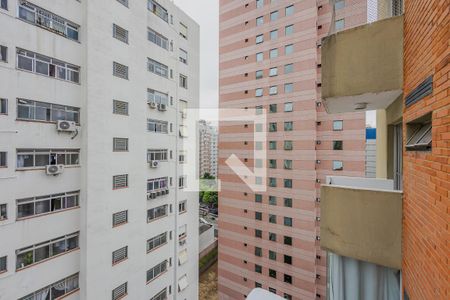 Vista da Varanda da Suíte de apartamento para alugar com 1 quarto, 45m² em Jardim Paulista, São Paulo