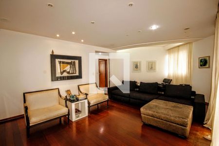 Sala de apartamento à venda com 4 quartos, 173m² em Funcionários, Belo Horizonte