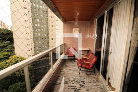 Varanda de apartamento à venda com 4 quartos, 173m² em Funcionários, Belo Horizonte