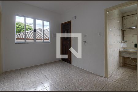 sala e cozinha  de apartamento para alugar com 2 quartos, 48m² em Vila Gumercindo, São Paulo