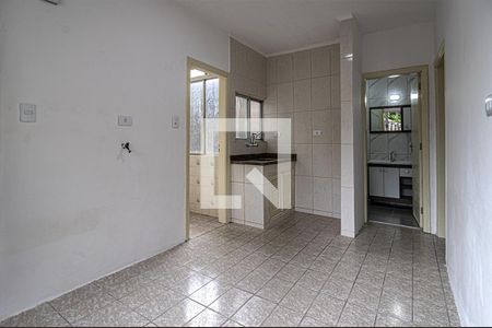 sala e cozinha compartilhadas_2 de apartamento para alugar com 2 quartos, 48m² em Vila Gumercindo, São Paulo