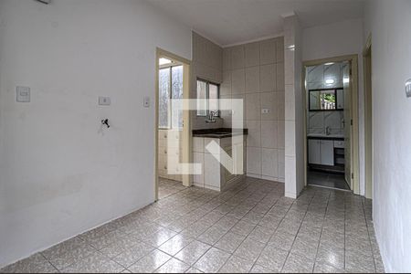 sala e cozinha  de apartamento à venda com 2 quartos, 48m² em Vila Gumercindo, São Paulo