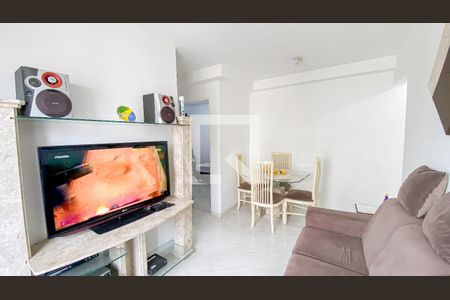 Sala - Sala de Jantar de apartamento à venda com 2 quartos, 52m² em Vila Homero Thon, Santo André