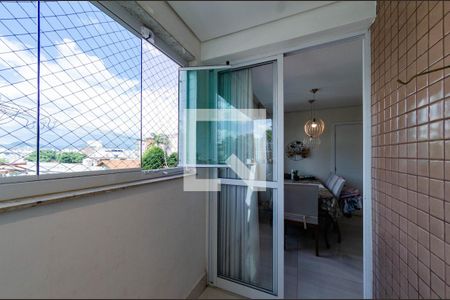 Varanda de apartamento à venda com 3 quartos, 89m² em Padre Eustáquio, Belo Horizonte
