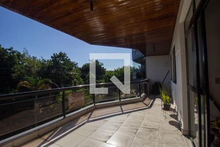 Varanda da Sala de apartamento à venda com 4 quartos, 130m² em Recreio dos Bandeirantes, Rio de Janeiro