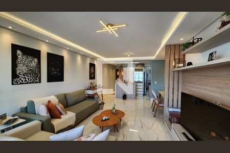Sala de apartamento à venda com 3 quartos, 112m² em Jardim Messina, Jundiaí