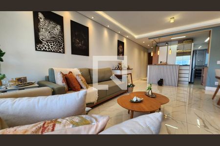 Sala de apartamento à venda com 3 quartos, 112m² em Jardim Messina, Jundiaí
