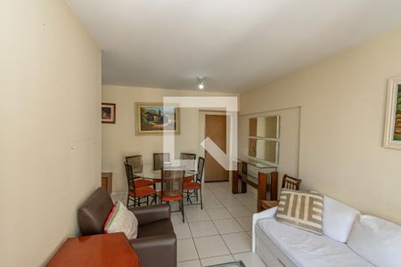 Sala de Estar  de apartamento para alugar com 1 quarto, 60m² em Vila Itapura, Campinas