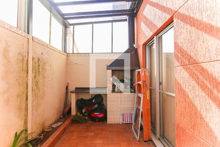 Churrasqueira de casa de condomínio para alugar com 3 quartos, 110m² em Campo Limpo, São Paulo