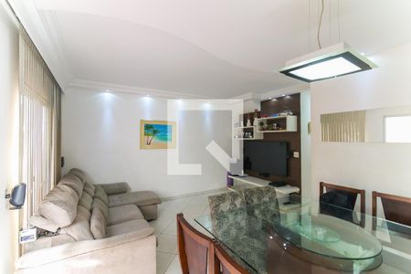 Sala de casa de condomínio para alugar com 3 quartos, 110m² em Campo Limpo, São Paulo