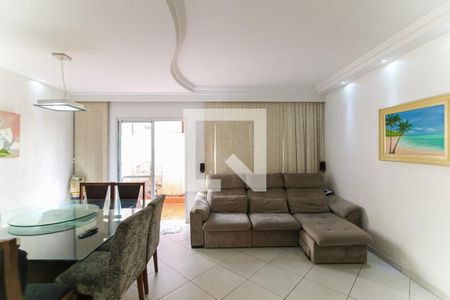 Sala de casa de condomínio para alugar com 3 quartos, 120m² em Campo Limpo, São Paulo