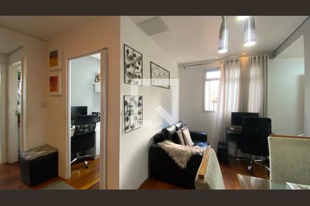 Sala de apartamento à venda com 2 quartos, 60m² em Jardim America, Belo Horizonte