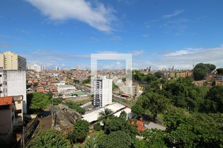 Vista da Sala de apartamento para alugar com 2 quartos, 60m² em Acupe de Brotas, Salvador