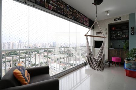 Varanda de apartamento à venda com 3 quartos, 107m² em Água Branca, São Paulo
