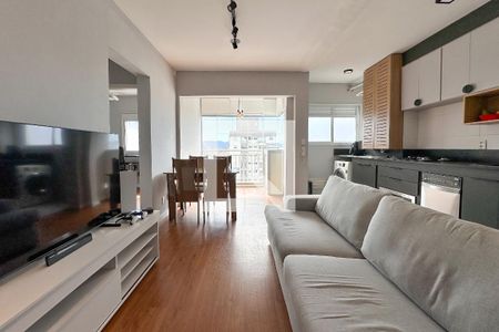 Sala de apartamento para alugar com 2 quartos, 56m² em Água Branca, São Paulo