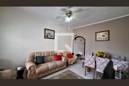 Sala de casa para alugar com 3 quartos, 75m² em Vilamar, Praia Grande