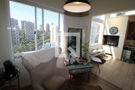 Sala de apartamento à venda com 3 quartos, 160m² em Parque Bairro Morumbi, São Paulo