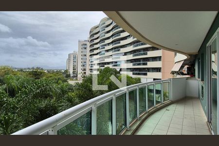 Varanda Sala de apartamento para alugar com 2 quartos, 97m² em Barra da Tijuca, Rio de Janeiro