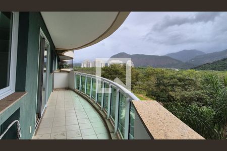 Varanda Sala de apartamento à venda com 2 quartos, 97m² em Barra da Tijuca, Rio de Janeiro