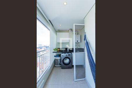 Varanda da sala de apartamento para alugar com 2 quartos, 53m² em Piqueri, São Paulo