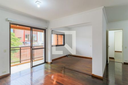 Sala 1 de apartamento para alugar com 3 quartos, 120m² em Santo Amaro, São Paulo