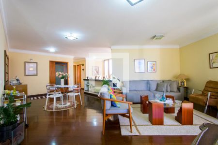 Sala de apartamento à venda com 4 quartos, 347m² em Vila Gilda, Santo André