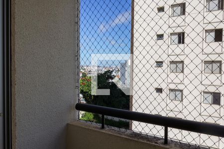 Varanda da Sala de apartamento para alugar com 3 quartos, 64m² em Vila Esperança, São Paulo