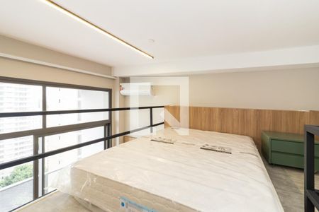 Studio - Mezanino de kitnet/studio para alugar com 1 quarto, 35m² em Moema, São Paulo
