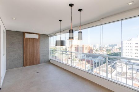 Varanda da Sala de apartamento para alugar com 3 quartos, 125m² em Santo Amaro, São Paulo