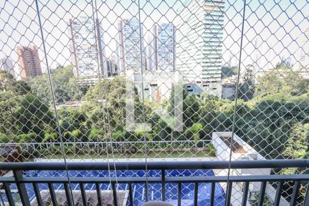 Vista da Varanda de apartamento à venda com 3 quartos, 126m² em Jardim Caboré, São Paulo
